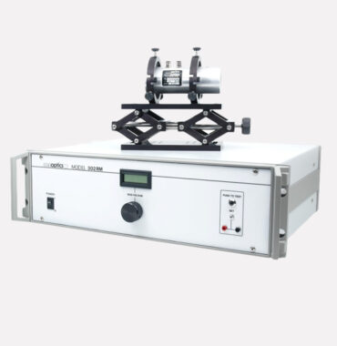 Conoptics electro-optic modulation system for multiphoton microscopy: rack driver with a modulator on a lab jack